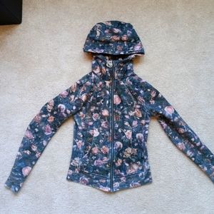 Lululemon floral scuba hoodie